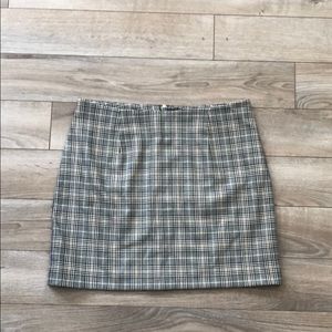 Plaid Skirt